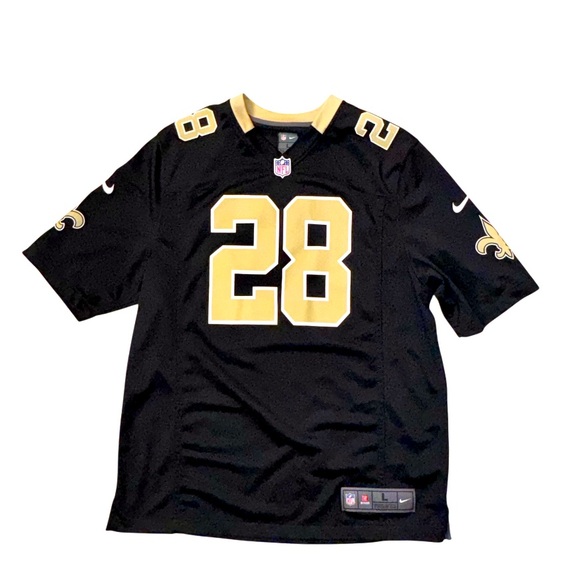 Nike 🏈 NFL NEW ORLEANS SAINTS #28 Ingram football jersey Men’s size Large - Picture 1 of 14
